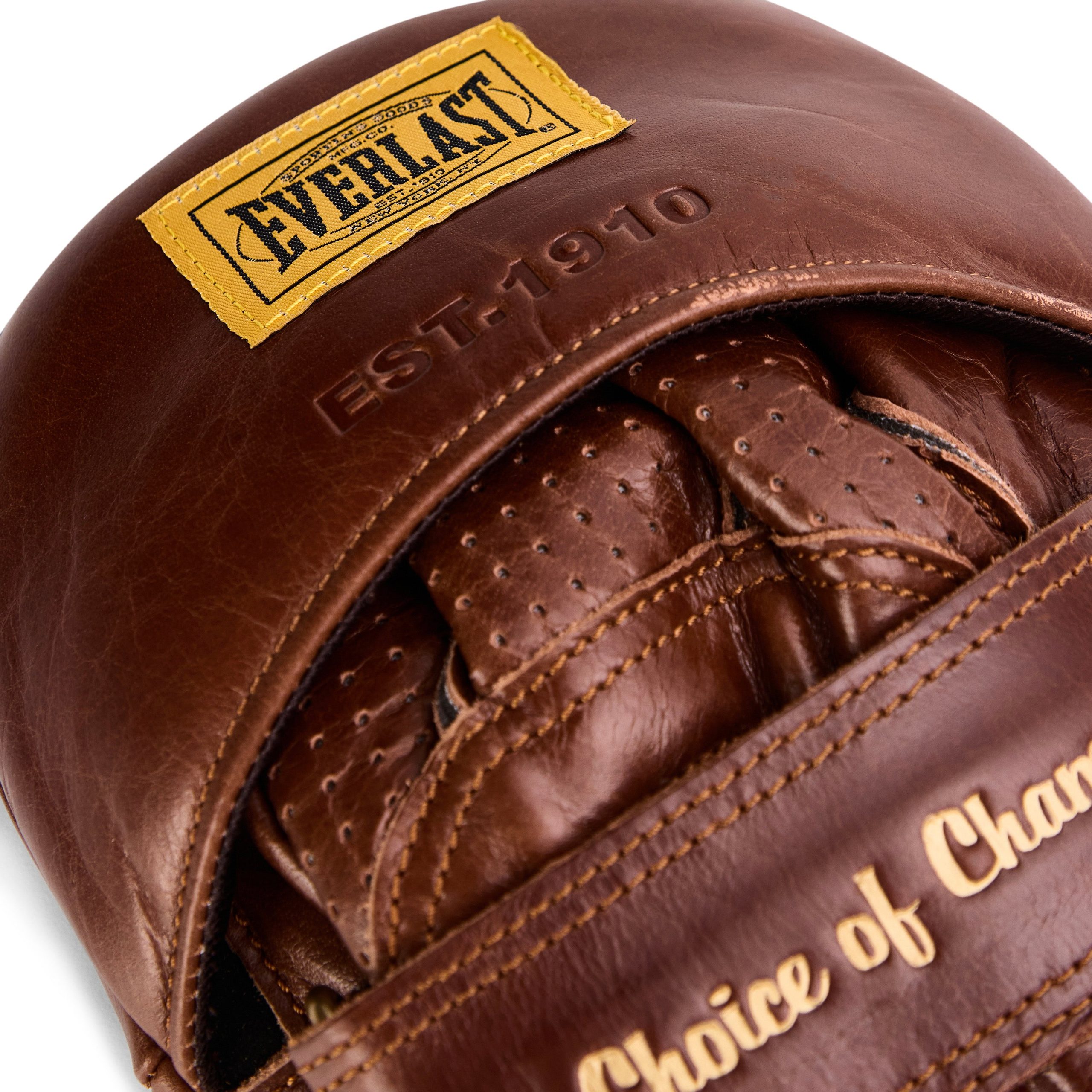 1910 Pro Leather Curved Focus Mitts - Image 9
