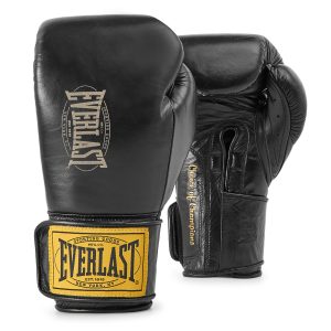 1910 Pro Leather Hook and Loop Training Boxing Gloves