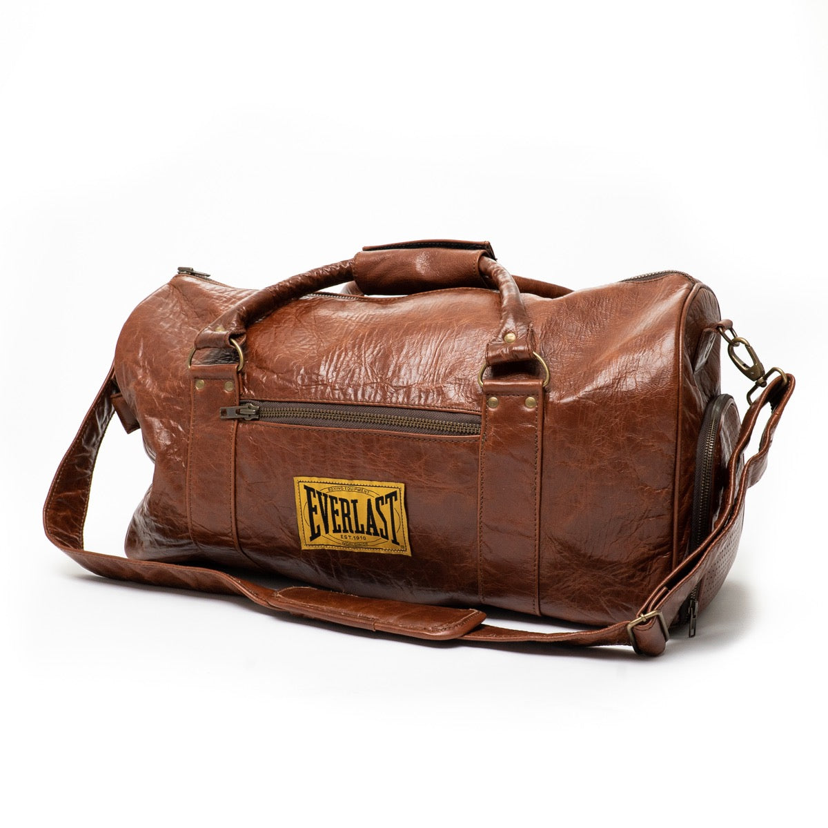 1910 Leather Gym Duffel Bag - Image 2