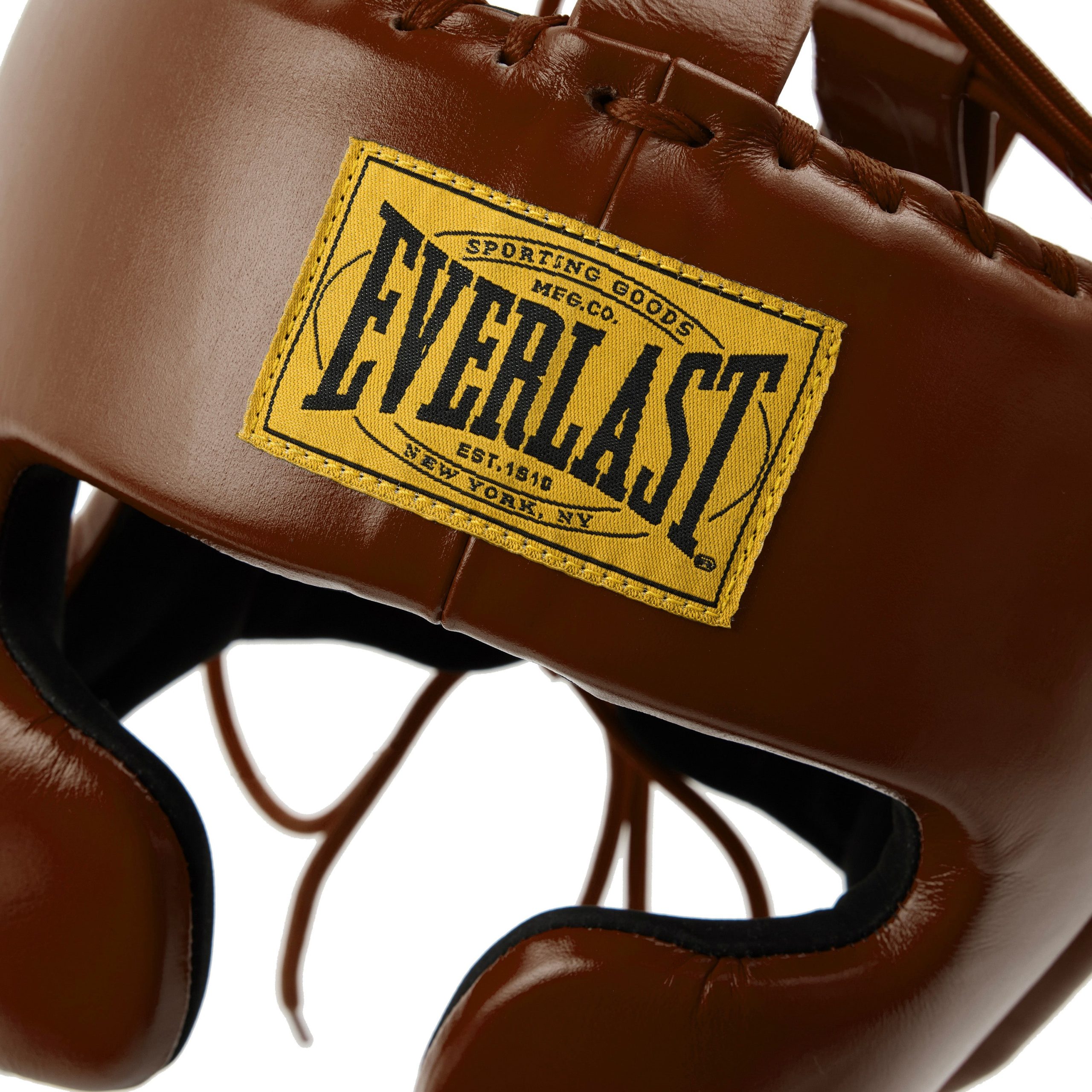 1910 Pro Leather Headgear Lace Up - Image 10