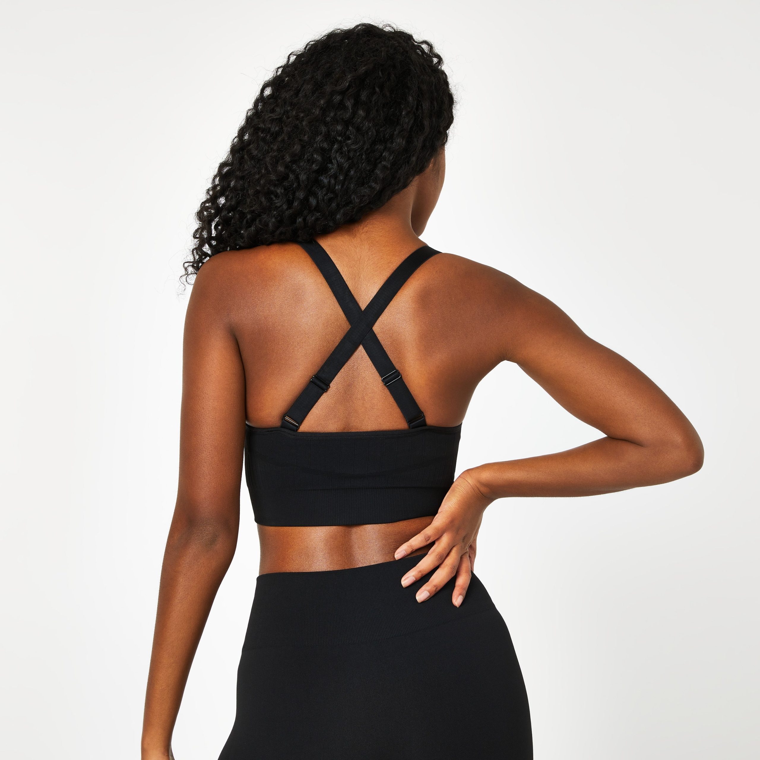 Ribbed Seamless Sports Bra - Image 14