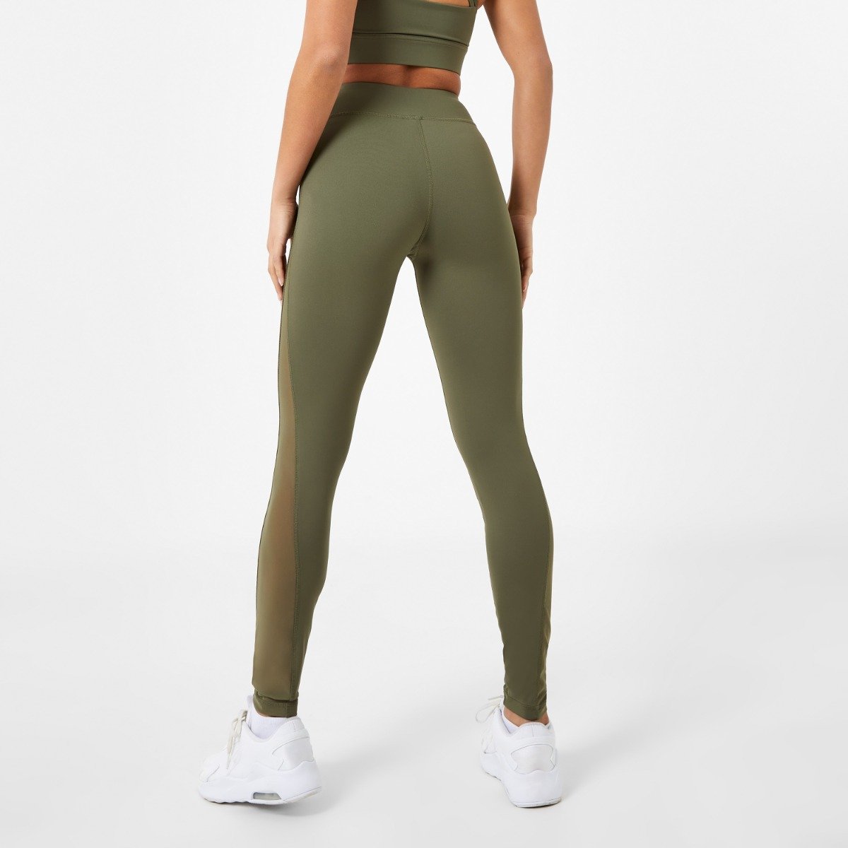 Women's Mesh Panel Leggings - Image 4
