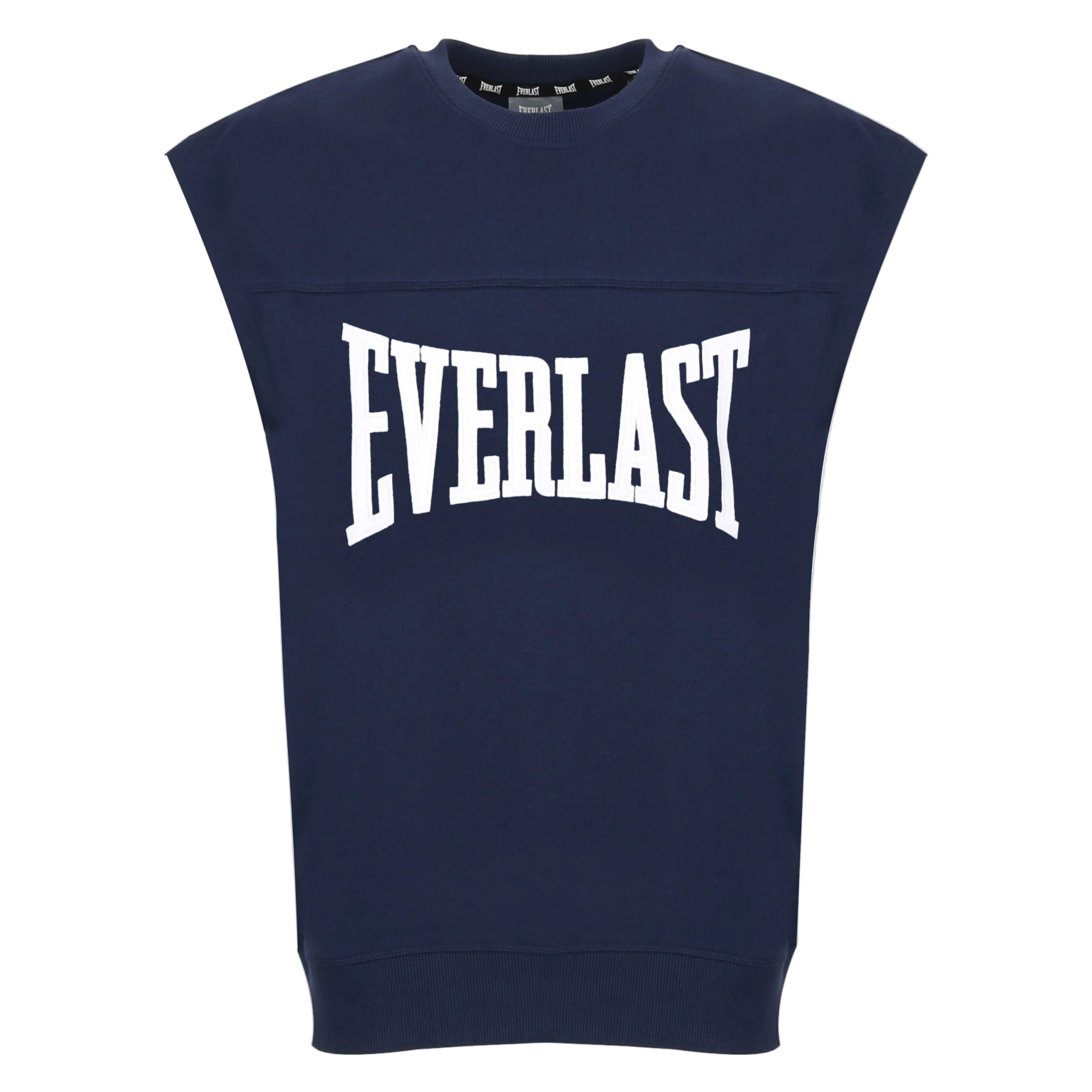 Cotton Sleeveless Oversized Sweatshirt