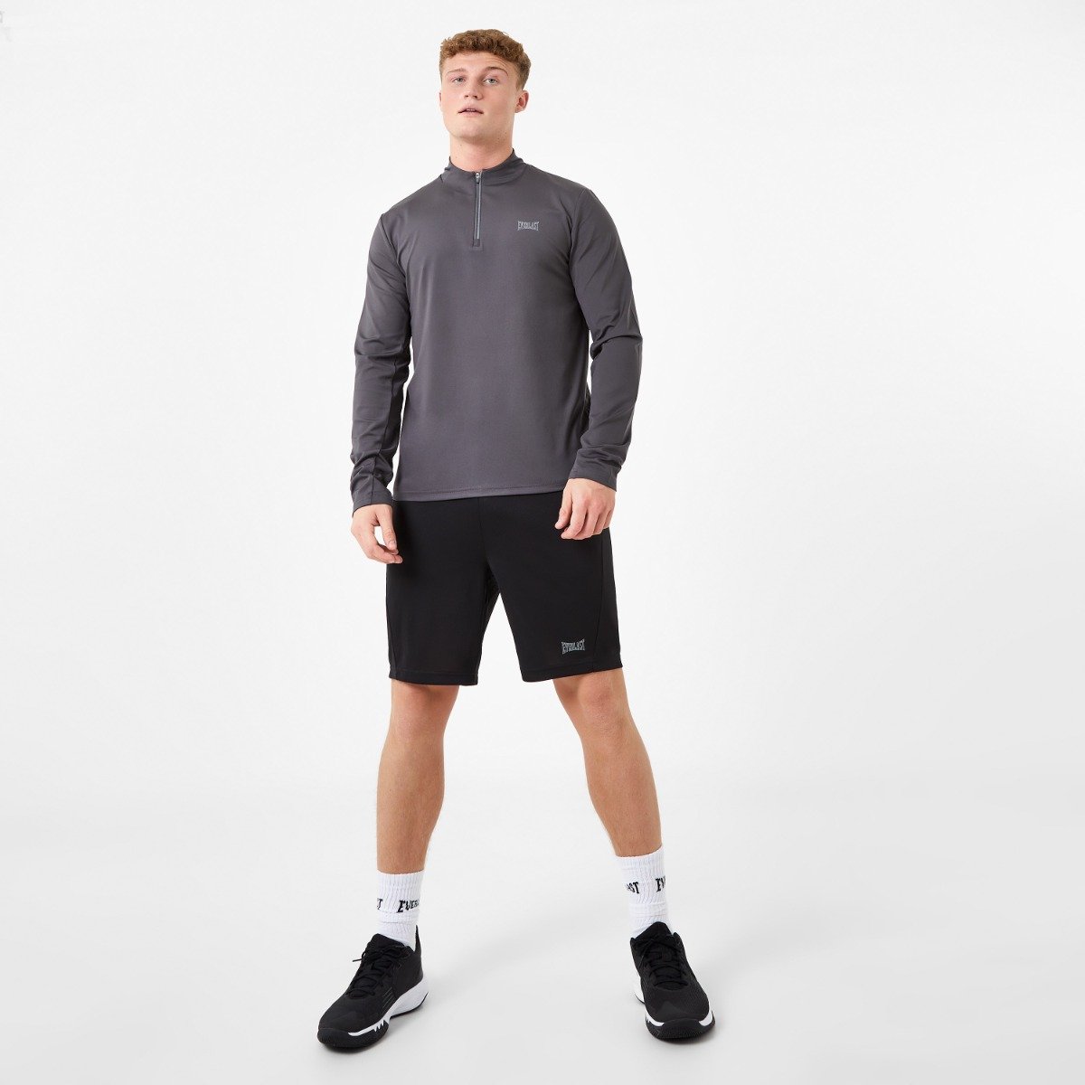 Men's Quarter Zip L/S Shirt - Image 4