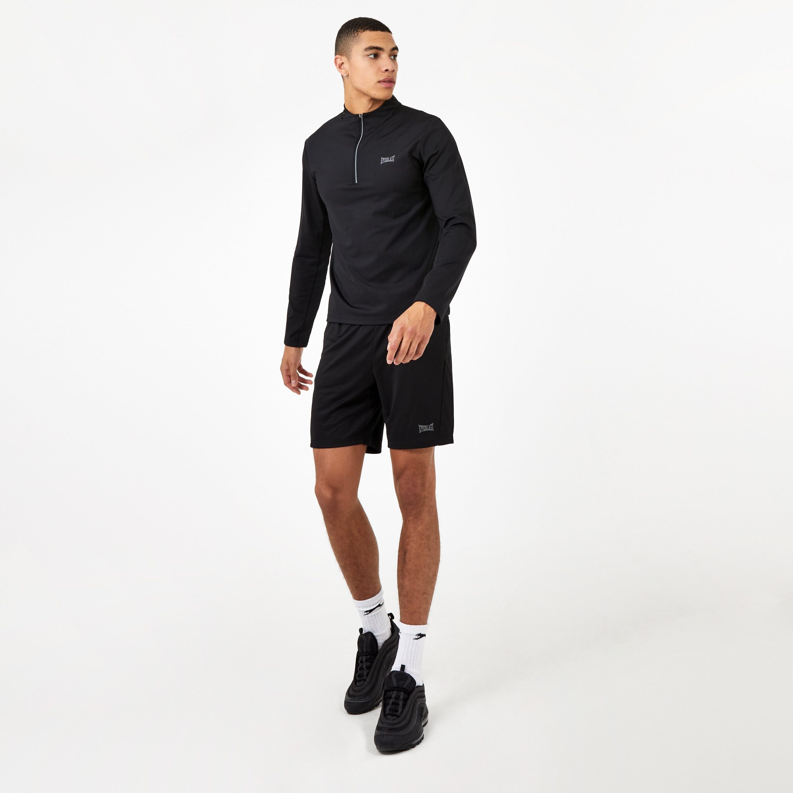 Men's Quarter Zip L/S Shirt - Image 8