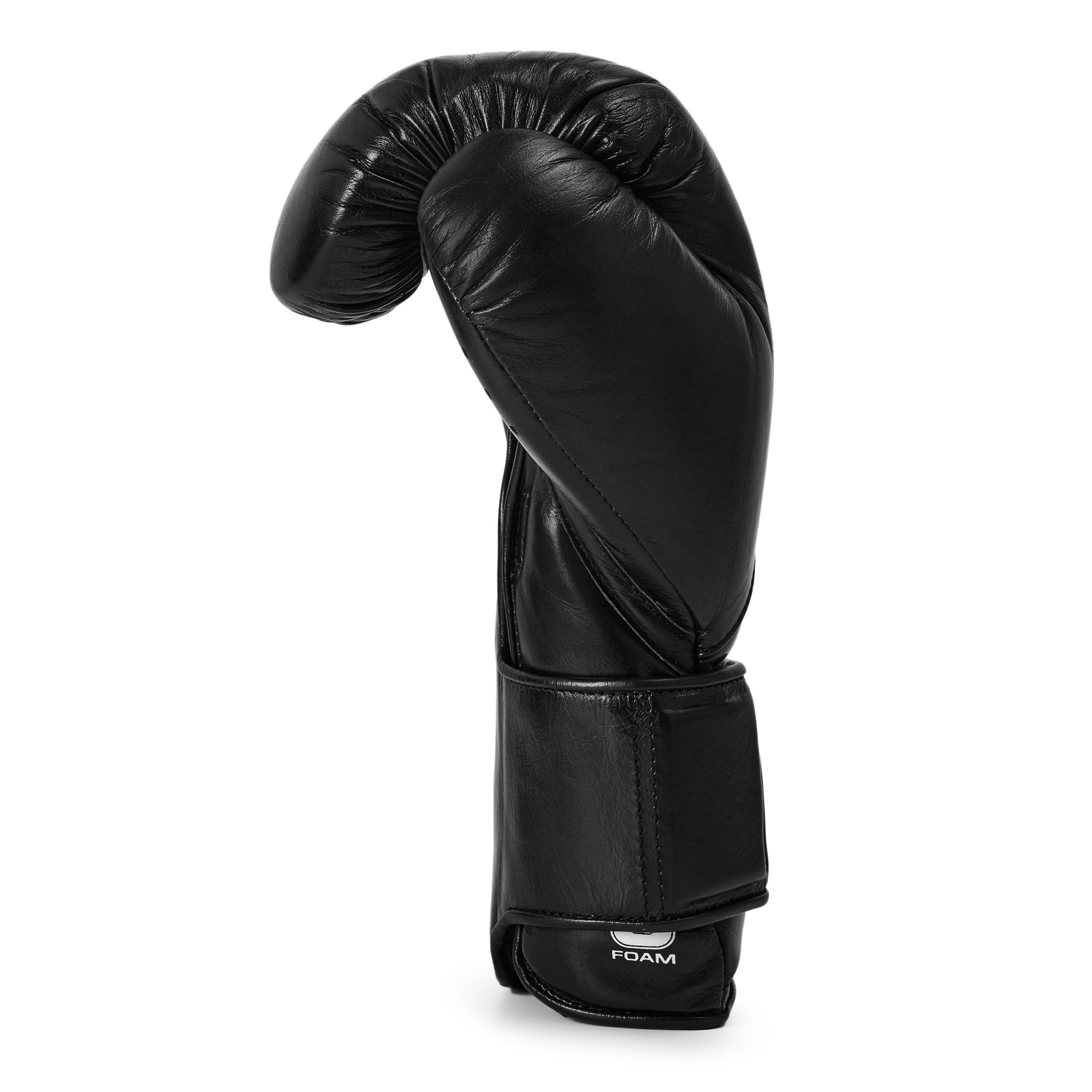 Elite Pro Leather Hook & Loop Training Boxing Gloves - Image 4