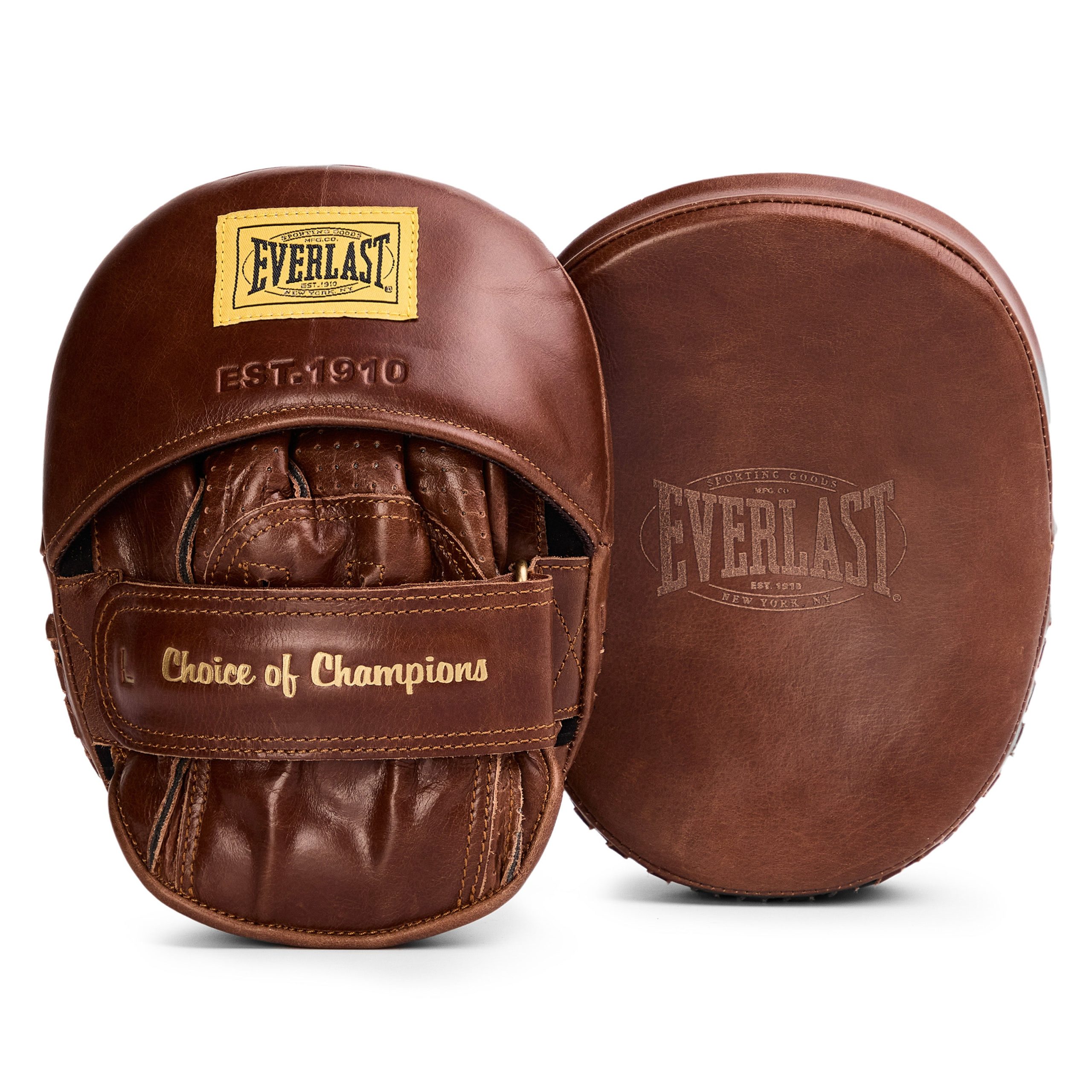 1910 Pro Leather Curved Focus Mitts - Image 2