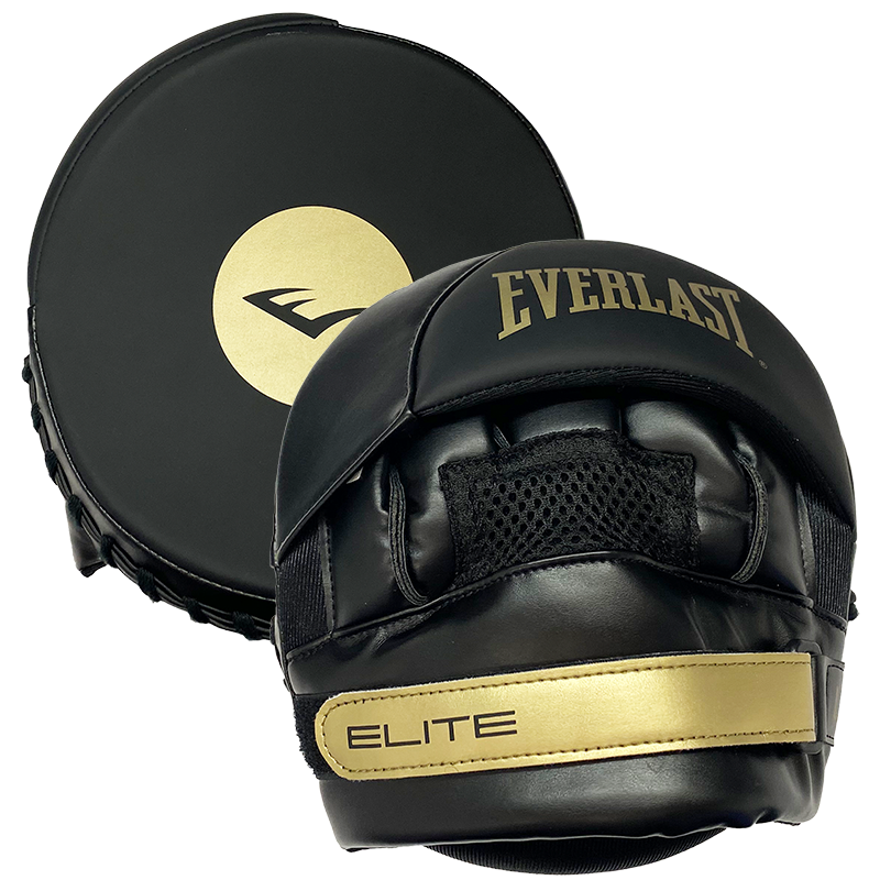 Elite 2 Micro Punch Mitts Black/Gold - Image 5