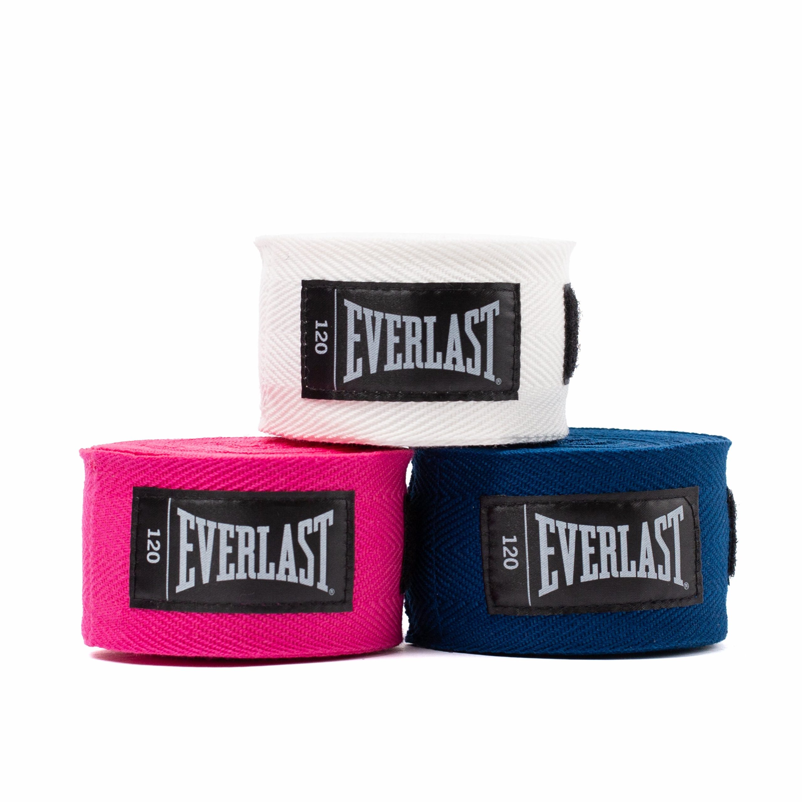 Core Hand Wraps 3-Pack Navy/White/Pink - Image 2
