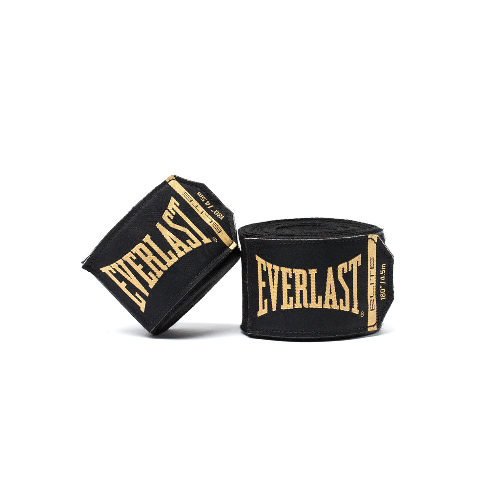 Elite Hand Wraps Black 180in - Image 2