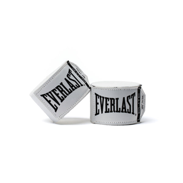Elite Hand Wraps White 180in - Image 2