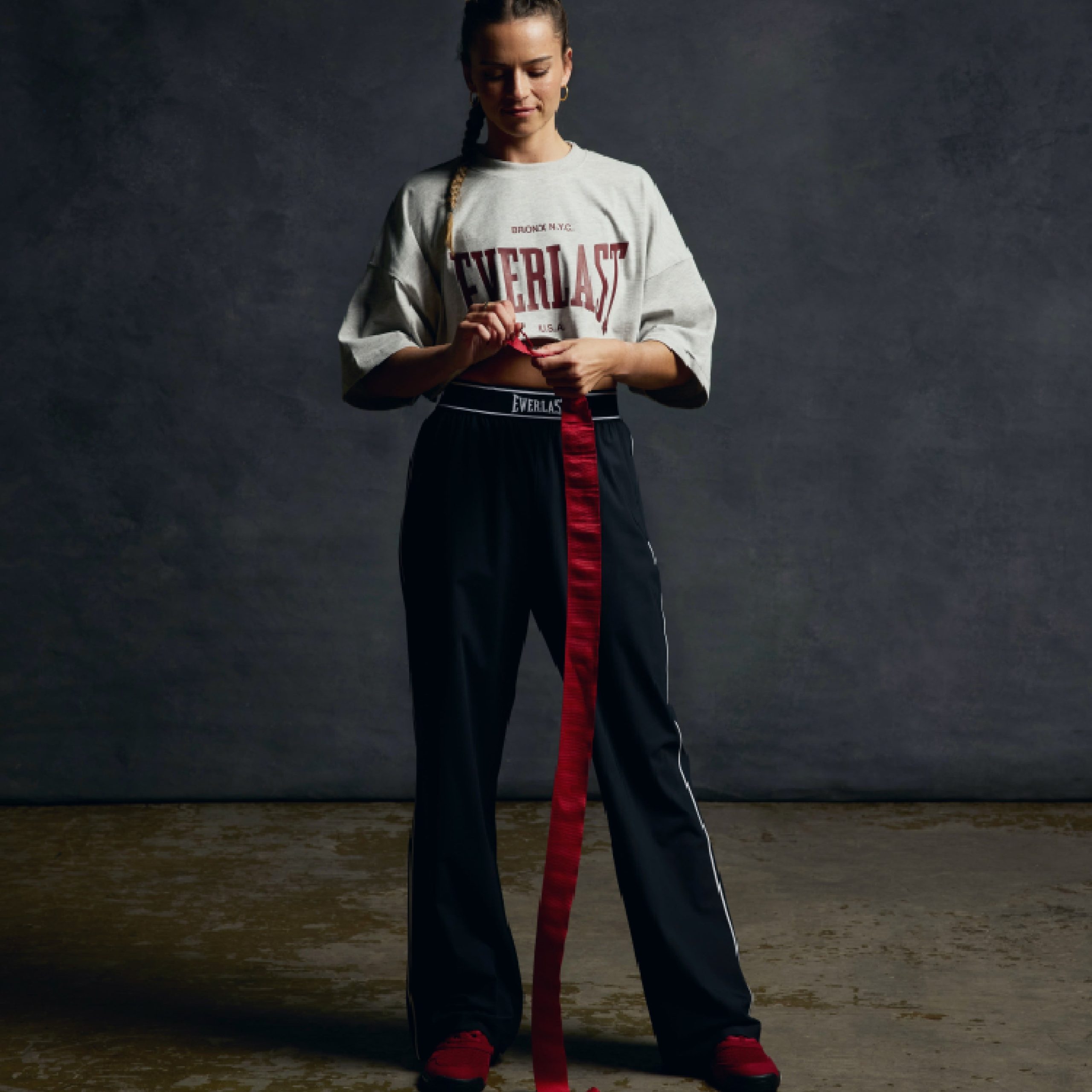 Women's Stretch Woven Track Pants - Image 5